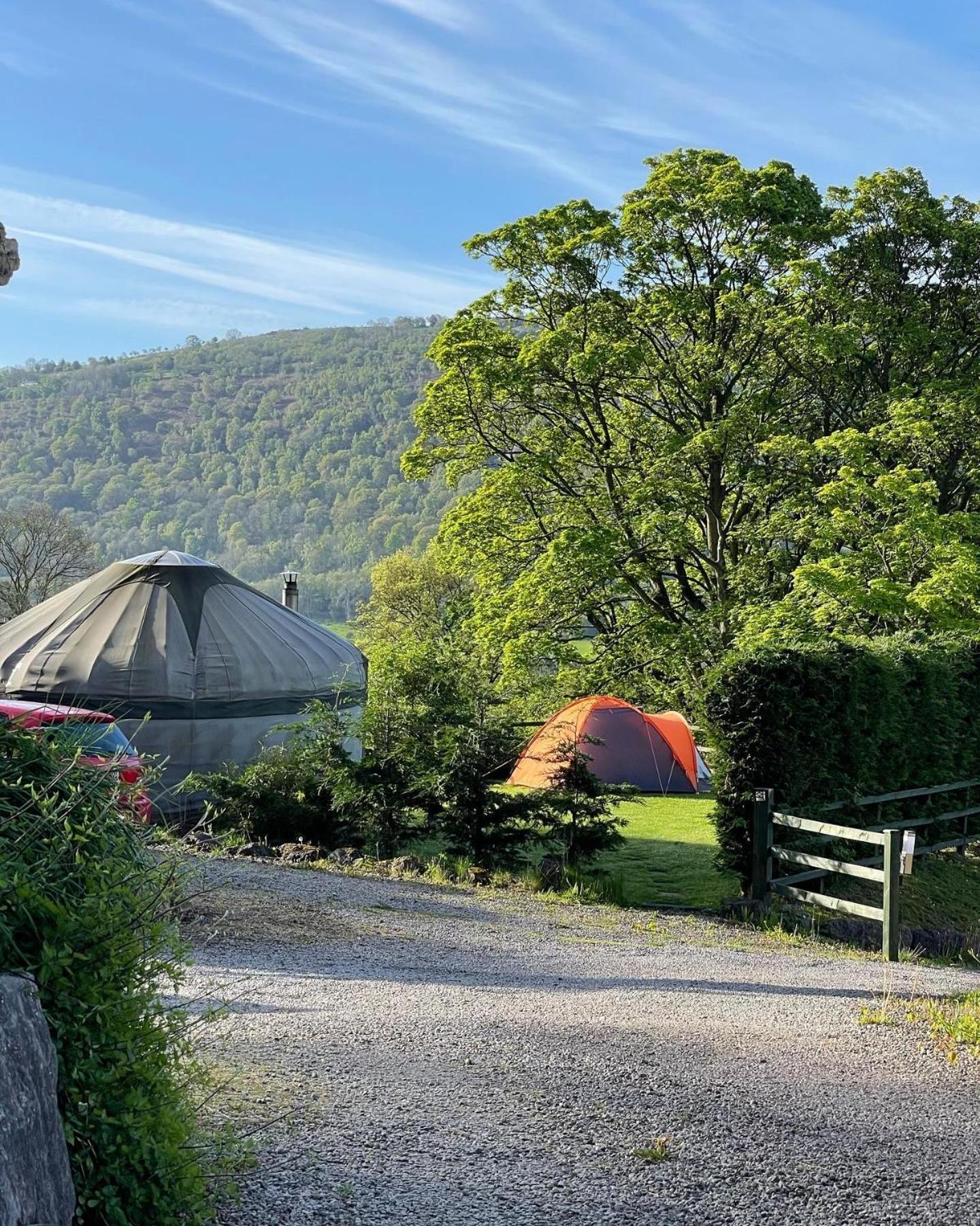 Sunbank Yurt Hotel Llangollen Bagian luar foto